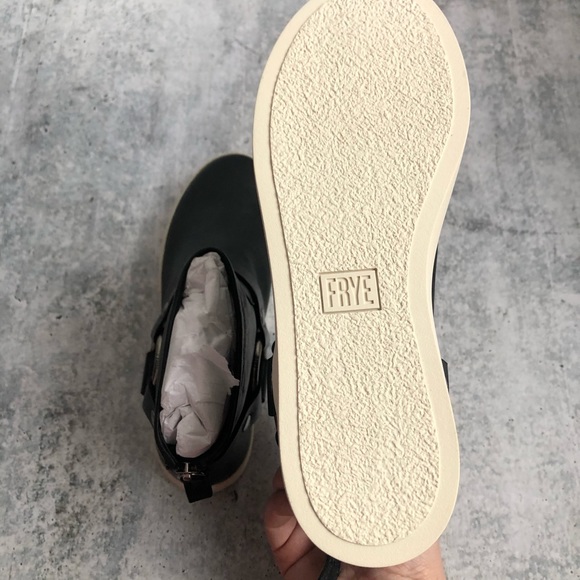 Frye Lena Harness Leather Booties - Picture 7 of 7